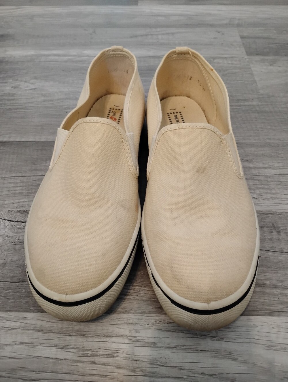 Vintage Anchor Bay Loafers Slip On Shoes